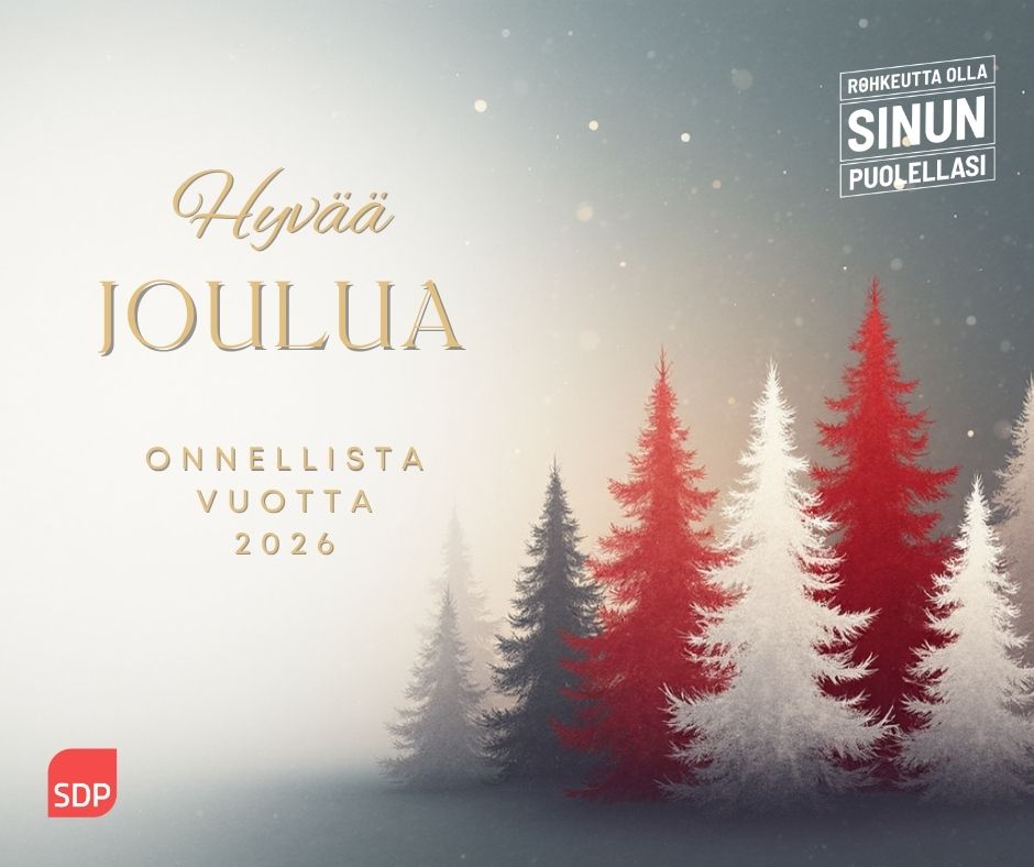HYVÄÄ JOULUA & ONNELLISTA VUOTTA 2026